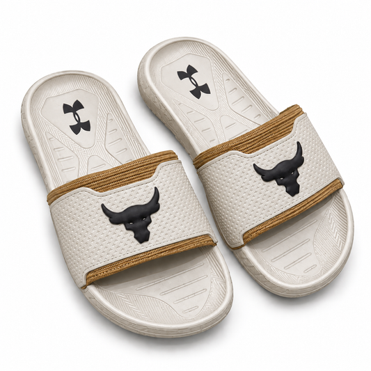 Rohdas Trending Skin Bull Slides – Men's Premium Comfort Slip-On Sandals