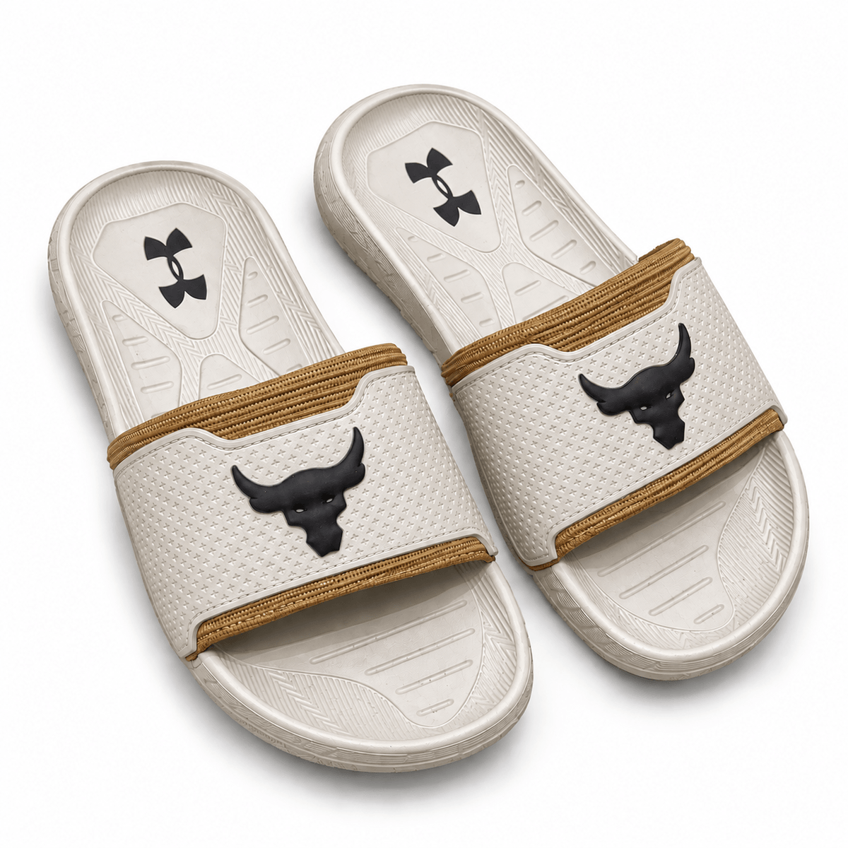 Rohdas Trending Skin Bull Slides – Men's Premium Comfort Slip-On Sandals