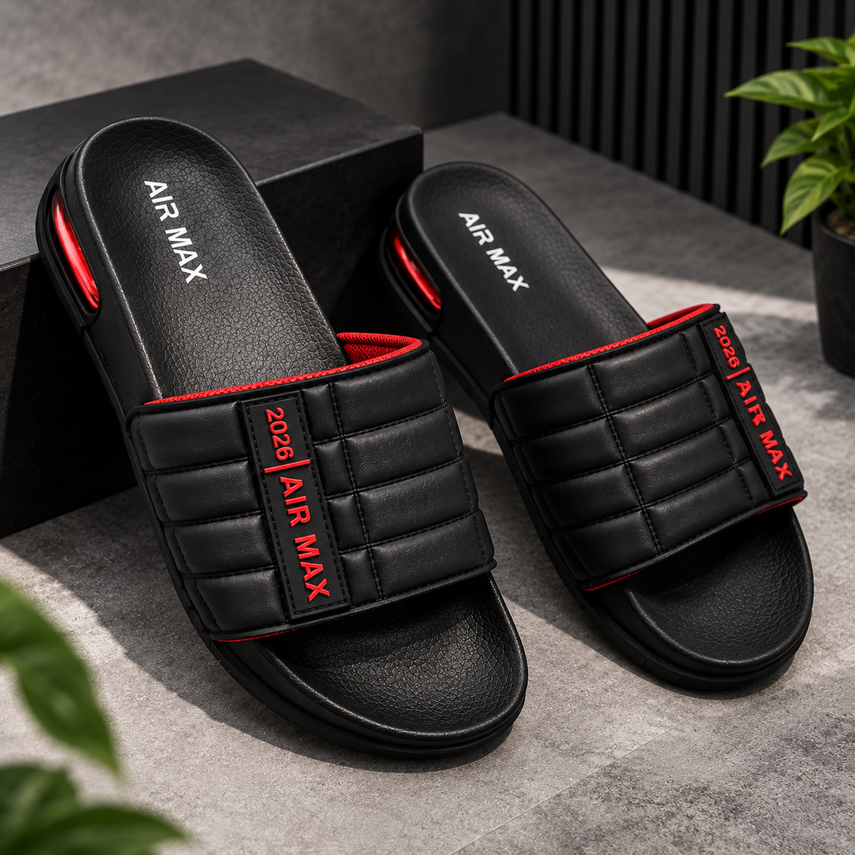 Premium Comfort Slides – Classic Everyday Slip-On Sandals